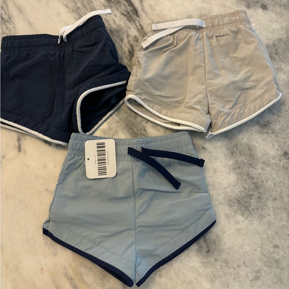 Lot of 3 Boys Cadets Swim Trunks Shorts Size 2/3